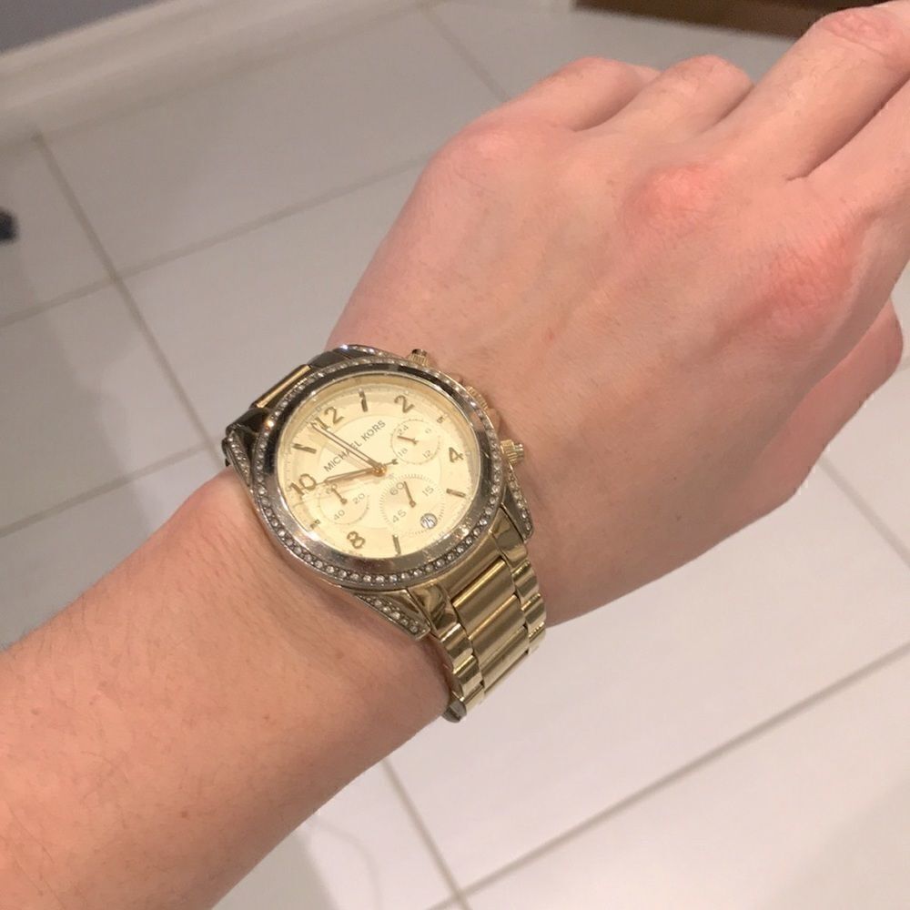 MICHAEL KORS Golden Blair Glitz Watch